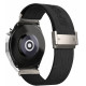 Ремешок Nylon Metal Lock 22 mm Универсальный Black - Фото 1