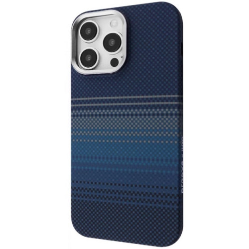 Чехол Proove Gleam Case with Magnetic Ring для iPhone 13 Pro Max Blue Stripes (PCGCIP13PM64)