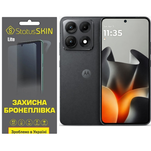 Полиуретановая пленка StatusSKIN Lite на экран Motorola Edge 70 Max Матовая