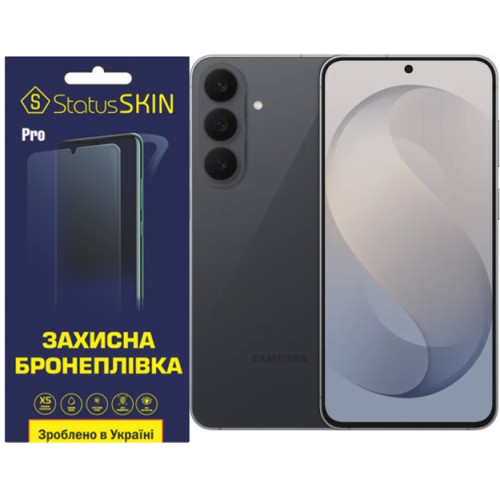 Полиуретановая пленка StatusSKIN Pro на экран Samsung Galaxy S26 FE Матовая