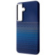 Чохол WAVE Gleam Case with Magnetic Ring для Samsung S25 S931 Blue Stripes - Фото 1