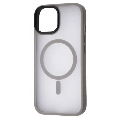 Чехол WAVE Matte Insane with Magnetic Ring для iPhone 15 Pro Gray