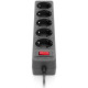 Фільтр живлення REAL-EL RS-Protect 505 3m Black (EL122300045) - Фото 4