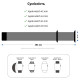 Ремінець ArmorStandart Sport Band для Apple Watch 49/46/45/44/42 (Series 1-3) Grey (ARM51950) - Фото 3