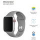 Ремінець ArmorStandart Sport Band для Apple Watch 49/46/45/44/42 (Series 1-3) Grey (ARM51950) - Фото 4