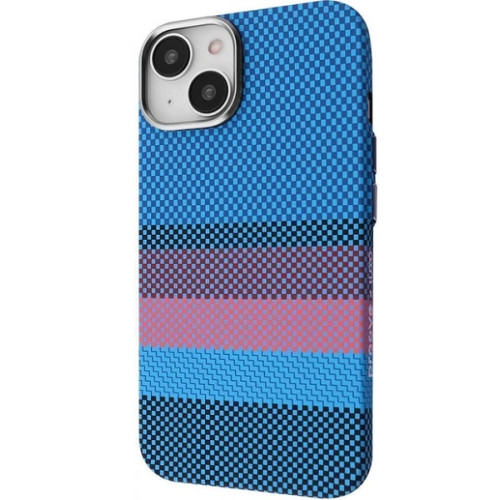 Чехол Proove Gleam Case with Magnetic Ring для iPhone 14 Blue Borders (PCGCIP140063)