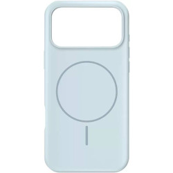 Чохол Silicone Case Thin Circle with MagSafe для iPhone 17 Pro Max New Sky Blue