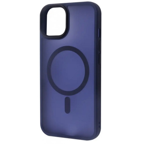 Чехол WAVE Matte Insane Case with Magnetic Ring для iPhone 13 Midnight Blue