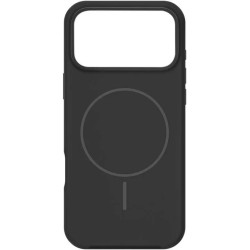 Чохол Silicone Case Thin Circle with MagSafe для iPhone 17 Pro Black