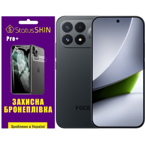 Полиуретановая пленка StatusSKIN Pro+ на экран Xiaomi Poco F9 Pro Матовая