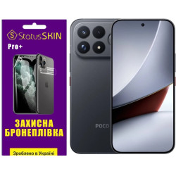 Полиуретановая пленка StatusSKIN Pro+ на экран Xiaomi Poco F9 Pro Ultra Глянцевая