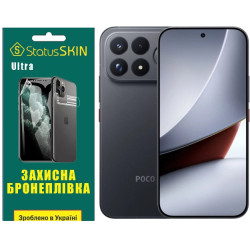 Полиуретановая пленка StatusSKIN Ultra на экран Xiaomi Poco F9 Pro Ultra Глянцевая
