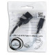 Кабель Cablexpert Type-C to USB 3.0 (M/F) 0.2m Black (A-OTG-CMAF3-01) - Фото 2