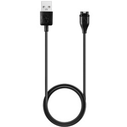 Зарядный кабель для смарт-часов Garmin Black