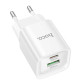 Сетевое зарядное устройство Hoco C147A Type-C PD20W+QC3.0 + cable Type-C White - Фото 2
