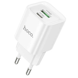 МЗП Hoco C147A Type-C PD20W+QC3.0 + cable Type-C White