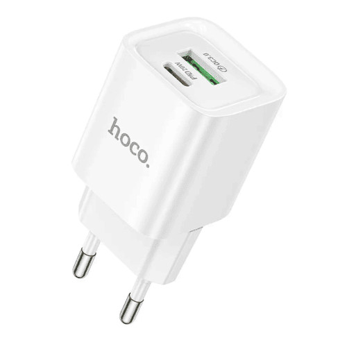 МЗП Hoco C147A Type-C PD20W+QC3.0 + cable Type-C White