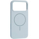 Чохол Silicone Case Thin Circle with MagSafe для iPhone 17 Pro Max New Sky Blue - Фото 2