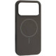 Чохол Silicone Case Thin Circle with MagSafe для iPhone 17 Pro Max Charcoal Grey Black - Фото 2