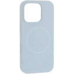 Чохол Silicone Case Thin Circle with MagSafe для iPhone 15 Pro Sapphire Blue