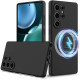 Чохол Silicone Case with MagSafe для Samsung S25 Ultra S938 Black - Фото 2
