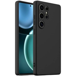 Чохол Silicone Case with MagSafe для Samsung S25 Ultra S938 Black