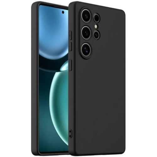 Чехол Silicone Case with MagSafe для Samsung S25 Ultra S938 Black