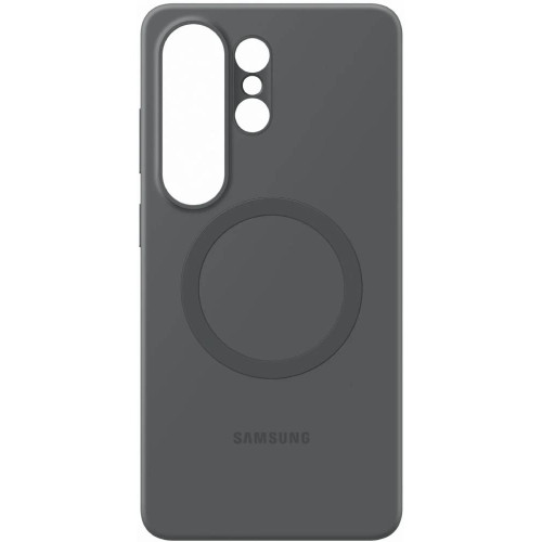 Чехол Silicone Case with MagSafe для Samsung S26 Ultra S948 Black