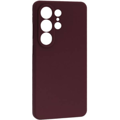 Чохол Silicone Case with MagSafe для Samsung S26 Ultra S948 Marsala