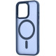Чохол OC Matte Case with MagSafe для iPhone 11 Dark Blue - Фото 1