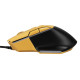 Мышка Hoco GM31 Overlord Luminous Black Yellow - Фото 5