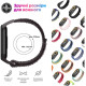 Ремінець ArmorStandart нейлоновий для Xiaomi Smart Band 10/9/8 Pink (ARM86901) - Фото 3