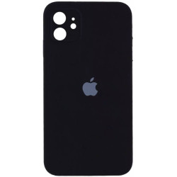 Чехол Silicone Case Square Protected Camera для iPhone 11 Black