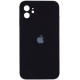 Чехол Silicone Case Square Protected Camera для iPhone 11 Black - Фото 1
