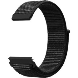 Ремінець Nylon Loop 20 mm Універсальний Black
