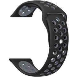 Ремінець Sport Nike 20 mm Універсальний Black/Gray