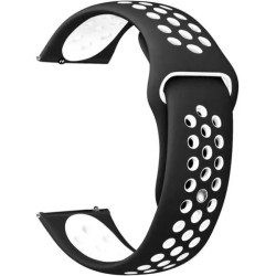 Ремінець Sport Nike 20 mm Універсальний Black/White