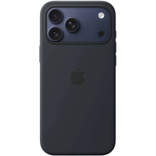 Чохол Silicone with MagSafe для iPhone 17 Pro Max Black