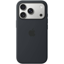Чохол Silicone with MagSafe для iPhone 17 Pro Black