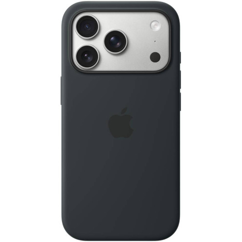 Чохол Silicone with MagSafe для iPhone 17 Pro Black