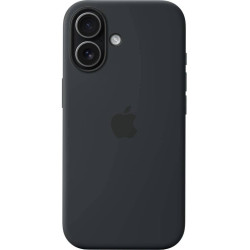 Чехол Silicone with MagSafe для iPhone 17 Black