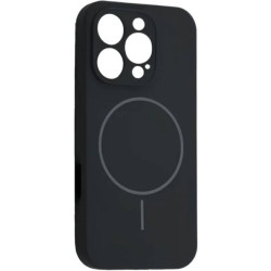 Чохол Silicone with MagSafe для iPhone 13 Pro Max Black