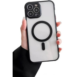 Чохол Skin Clear Case with MagSafe для iPhone 14 Pro Black