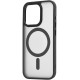 Чохол OC Matte Case with MagSafe для iPhone 14 Pro Max Black - Фото 2