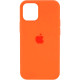 Чехол Silicone Case для iPhone 15 Pro Max Hermes Orange - Фото 1