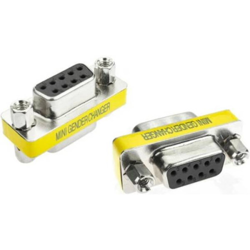 Адаптер 9pin-9pin (F/F) Silver