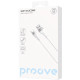 Кабель Proove Soft Silicone USB to Type-C 3A 2m White (CCSO20001222) - Фото 5