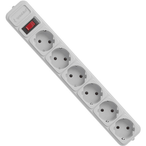 Фільтр живлення Gembird Power Cube 6 розеток 3m Gray (SPG6-G-10G)