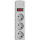 Фільтр живлення Gembird Power Cube 6 розеток 3m Gray (SPG6-G-10G) - Фото 2