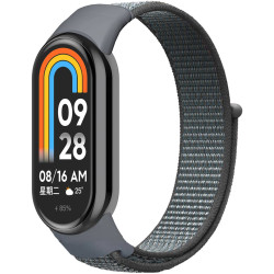 Ремешок ArmorStandart нейлоновый для Xiaomi Smart Band 10/9/8 Gray (ARM86897)